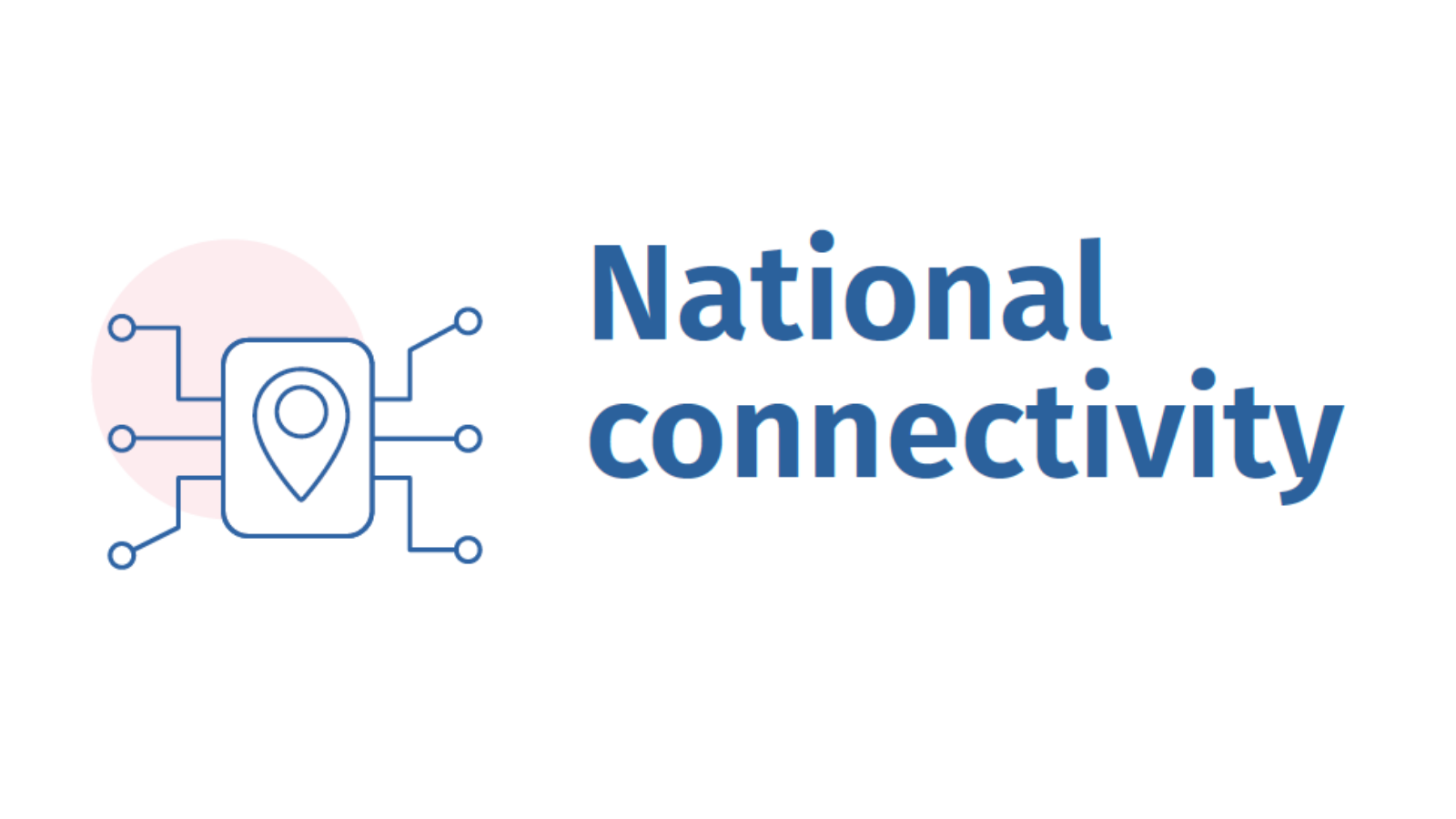 National connectivity illustration