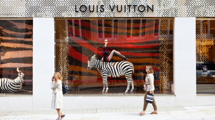 Louis Vuitton, on London's Bond Street