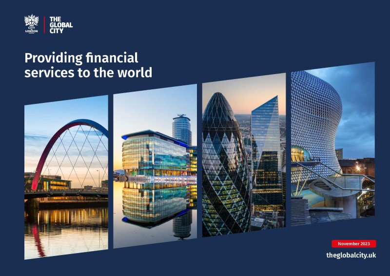 Cover image for 'Providing financial services to the world'